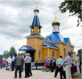 В татарском селе Албай освящен возрожденный после поджога храм