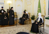Sanctitatea Sa Patriarhul Chiril s-a întâlnit cu delegațiile Bisericilor Ortodoxe Locale, sosite la sărbătorirea aniversării a 700 de ani de la nașterea cuviosului Serghie de Radonej
