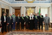 Preafericitul Patriarh Chiril a înmânat decorații bisericești participanților la solemnitățile dedicate aniversării a 700 de ani de la nașterea cuviosului Serghie de Radonej