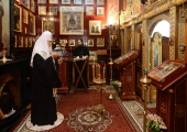 В девятый день трагедии в Московском метрополитене Святейший Патриарх Кирилл совершил литию по жертвам аварии