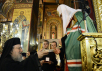 Визит Святейшего Патриарха Кирилла в Грецию. Молебен в кафедральном соборе во имя святителя Григория Паламы в Салониках
