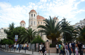 Vizita Sanctității Sale Patriarhului Chiril în Grecia. Te Deum-ul la catedrala în cinstea sfântului ierarh Grigorie Palama la Salonic
