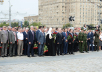 Ceremonia deschiderii monumentului eroilor Primului război mondial pe colina Poklonnaya