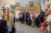 В 14-ю годовщину гибели подводной лодки «Курск» в храмах Санкт-Петербурга прошли поминальные богослужения
