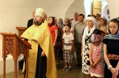 De ziua aniversări a 110 ani de la nașterea sfântului țarevici Alexei la mănăstirea stavropighială Novospasski s-au rugat pentru bolnavii de hemofilie