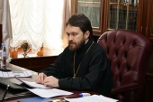 Митрополит Волоколамський Іларіон: «Відповідальність, покладена сьогодні на Предстоятеля Української Православної Церкви, як ніколи велика»