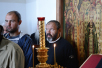 Патриарший визит на Соловки. Божественная литургия в Голгофо-Распятском Анзерском скиту