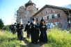 Vizita Patriarhului la Solovki. Vizitarea schitului „Sfânta Treime” pe insula Anzer