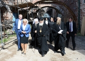 Святіший Патріарх Кирил ознайомився з ходом реставраційних робіт в Соловецькому монастирі