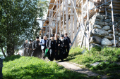 Preafericitul Patriarh Chiril a vizitat schiturile mănăstirii din Solovki