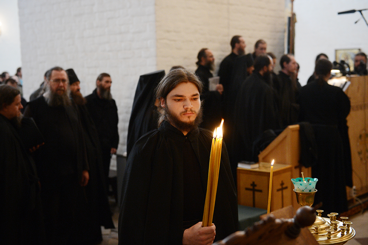 Vizita Patriarhului la Solovki. Privegherea în ajunul sărbătorii Schimbarea la Față a Mântuitorului
