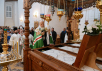 Vizita Patriarhului la Solovki. Litughia la mănăstirea din Solovki de sărbătoarea Schimbartea la Față a Domnului. Hirotonia arhimandritului Paisii (Iurkov) în treapta de episcop de Șcigry și Manturovo