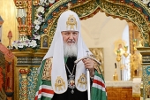 Проповідь Святішого Патріарха Кирила в свято Преображення Господнього в Соловецькому монастирі