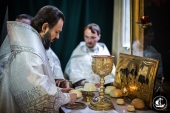 Престольні торжества храму Преображення Господнього в Санкт-Петербурзі очолив ректор Санкт-Петербурзьких духовних шкіл