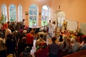 Впервые православное богослужение архиерейским чином было полностью совершено на белорусском языке