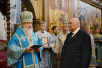 Патриаршее служение в праздник Успения Божией Матери в Успенском соборе Московского Кремля