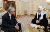 Поздравление Святейшего Патриарха Кирилла Р.Д. Хаджимбе с избранием на пост Президента Республики Абхазия