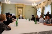 Preafericitul Patriarh Chiril s-a întâlnit cu învingătorii concursului „Inițiativa ortodoxă” de la Mitropolia de Tambov