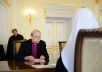 Întâlnirea Preafericitului Patriarh Chiril cu Primatul Bisericii Evanghelice Luterane a Finlandei Kari Mäkinen