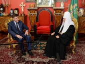 A avut loc convorbirea Preafericitului Patriarh Chiril cu guvernatorul interimar al regiunii Pskov A.A. Turceak