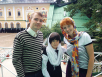 Патриарший визит в Псковскую епархию. Встреча с Милой Филимоновой и ее приемными родителями