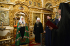 Патриарший визит в Псковскую епархию. Посещение Псково-Печерского монастыря