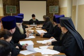 В Синодальном комитете по взаимодействию с казачеством состоялось заседание коллегии войсковых священников