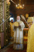 Slujirea Patriarhului de ziua pomenirii sfântului ierarh al Moscovei Petru la mănăstirea „Sfântul mitropolit Petru” din Vysikoie