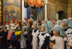 Vizita Patriarhului la Vladimir. Procesiunea drumului crucii de la Porțile de Aur. Liturghia la catedrala „Adormirea Maicii Domului”