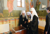 Vizita Patriarhului la Vladimir. Vizitarea mănăstirii de călugări „Nașterea Maicii Domnului”