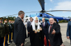 Vizita Patriarhului la Eparhia de Birobidjan. Sosirea în Biirobidjan