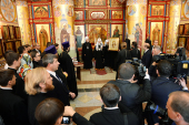 Святейший Патриарх Кирилл посетил Хабаровскую духовную семинарию