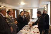 Председатель ОВЦС встретился с министром вакуфов Сирийской Арабской Республики