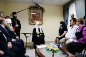 Святейший Патриарх Кирилл встретился с победителями конкурса «Православная инициатива» от Биробиджанской епархии