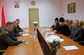 Președintele Departamentului Sinodal pentru slujirea în peniteniciare s-a întâlnit cu șeful Departamentului de executare a pedepselor al MAI al Republicii Belarus