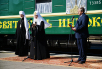 Vizita Patriarhului la Mitropolia de Priamurie. Vizitarea trenului misionar „Sfântul ierarh Inochentie de Irkutsk”