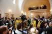 Патриарший визит в Приамурскую митрополию. Молебен в кафедральном соборе г. Комсомольска-на-Амуре