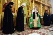 Предстоятель Руської Церкви звершив молебень у кафедральному соборі м. Комсомольська-на-Амурі