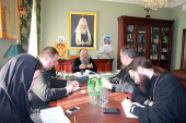 Управляющий делами Московской Патриархии провел рабочую встречу по подготовке к совещанию архиереев Приволжского федерального округа