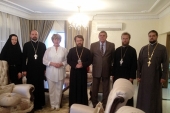 Președintele Departamentului pentru relațiile externe bisericești s-a întâlnit cu ambasadorul Federației Ruse în Iordania