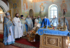 Slujirea Patriarhului pe câmpia Kulikovo. Liturghia la biserica în cinstea cuviosului Serghie de Radonej