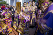 Митрополит Киевский и всея Украины Онуфрий возглавил торжества престольного праздника в Крестовоздвиженском монастыре г. Полтавы