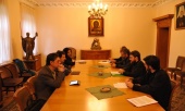 A avut loc întâlnirea președintelui Departamentului pentru relațiile externe bisericești cu rectorul Academiei economiei naționale și serviciului public a Rusiei