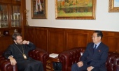 Председатель Отдела внешних церковных связей встретился с послом КНДР в России