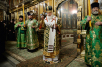 Всеношна в Троїце-Сергієвій лаврі напередодні дня преставлення преподобного Сергія Радонезького