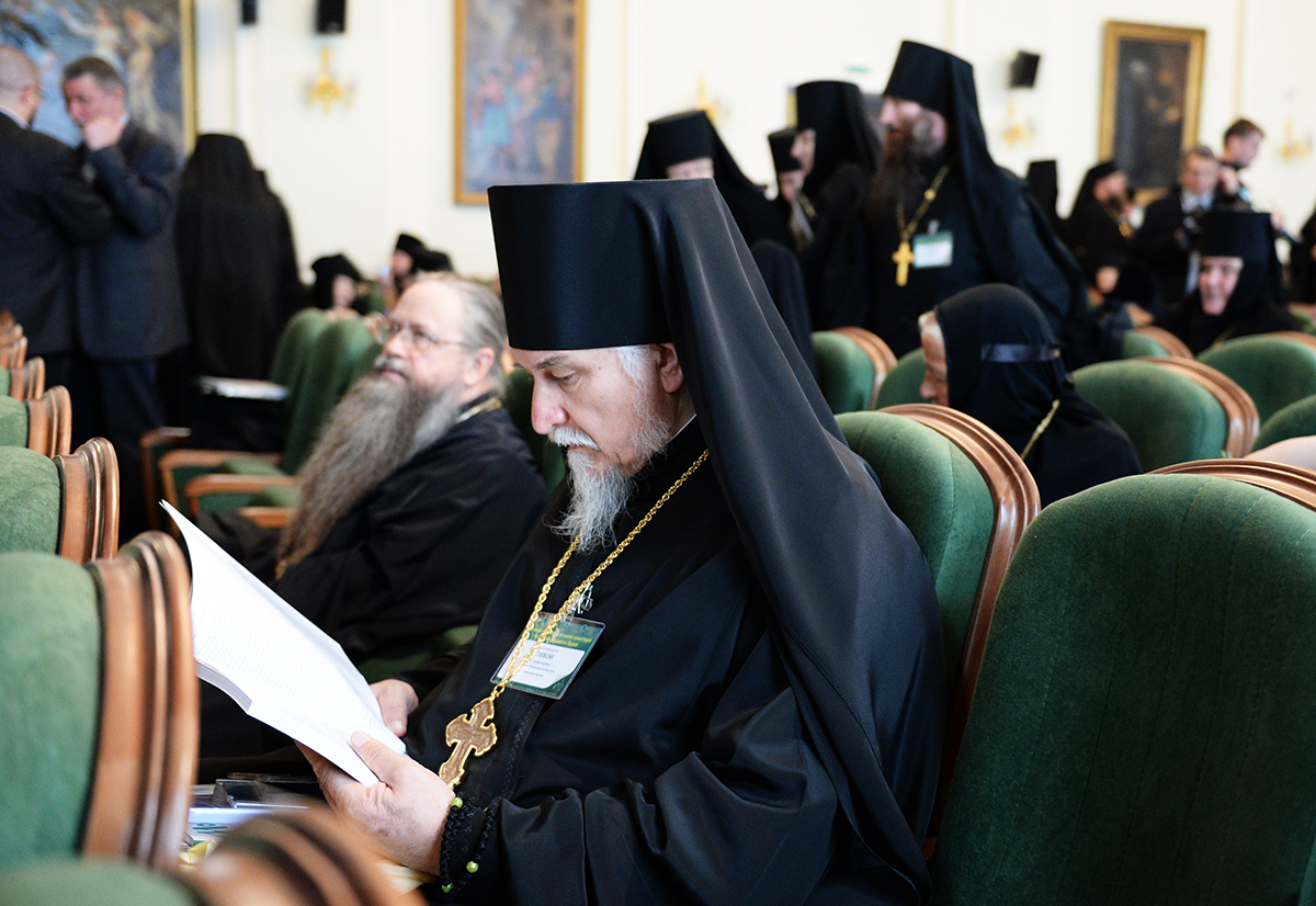 Собрание игуменов и игумений Русской Православной Церкви в Троице-Сергиевой лавре