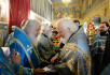 Патріарше служіння у свято Покрова Пресвятої Богородиці в домовому храмі Московських духовних шкіл