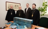 Славянская библиотека Праги приняла дар Московского Патриархата