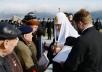 Освячення закладного каменя у фундамент нового кафедрального собору в Новоросійську