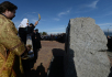 Sfințirea pietrei de temelie din fundația catedralei noi în Novorossiysk